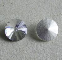 Rivoli 12x12x6.5mm, round crystal, packing 2 pc