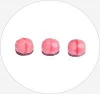 Fire polished beads 05mm, opaque rose, packing 30 pcs